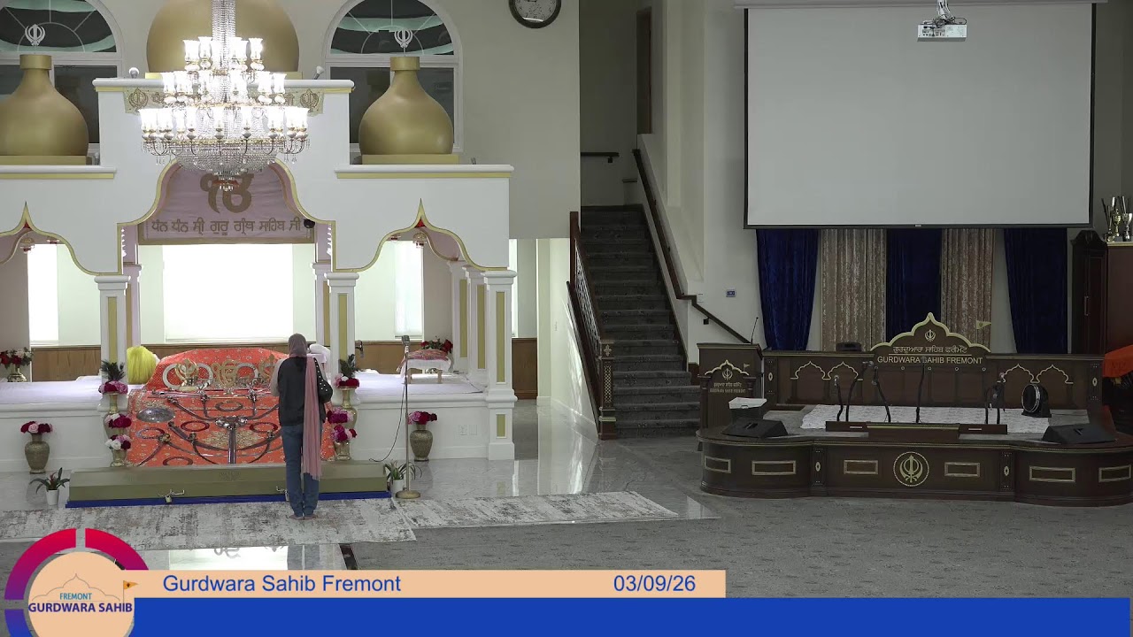 Gurdwara Sahib Fremont Morning Diwan 2026-03-09