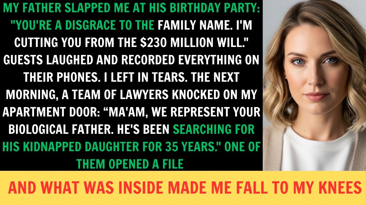Dad Slapped Me & Cut Me From $230M Will — Then Lawyers Revealed I Was KIDNAPPED As A Baby