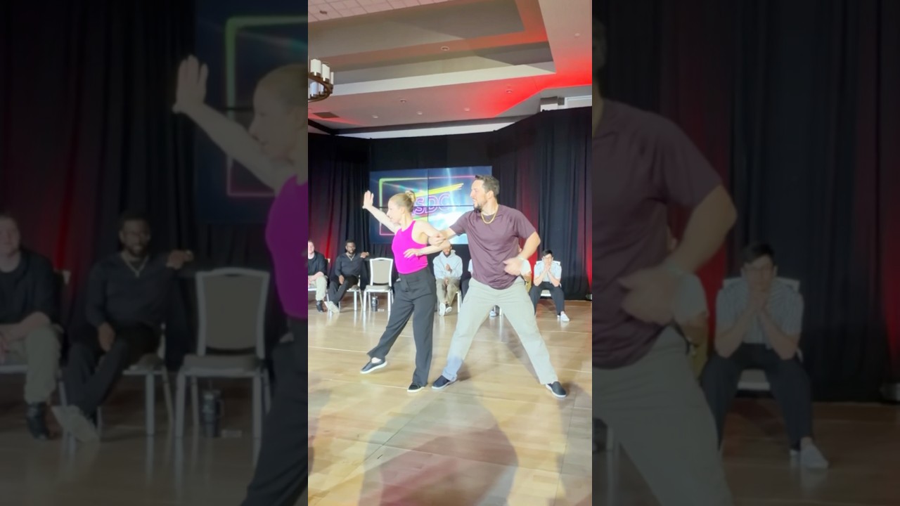 ASDC style All-Star finals/ Garrett Thompson & Danika Dahl #improvdancing #wcs #dance