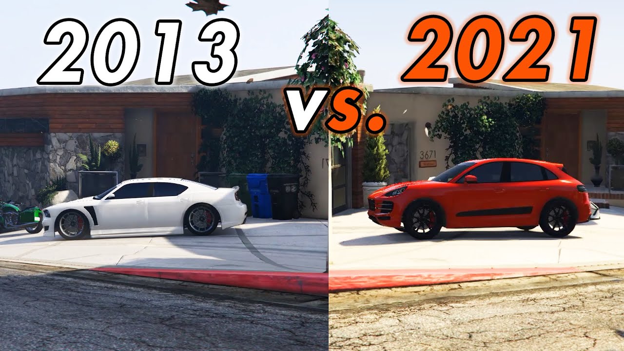 🍾 2013 vs. 2021 | GTA Online
