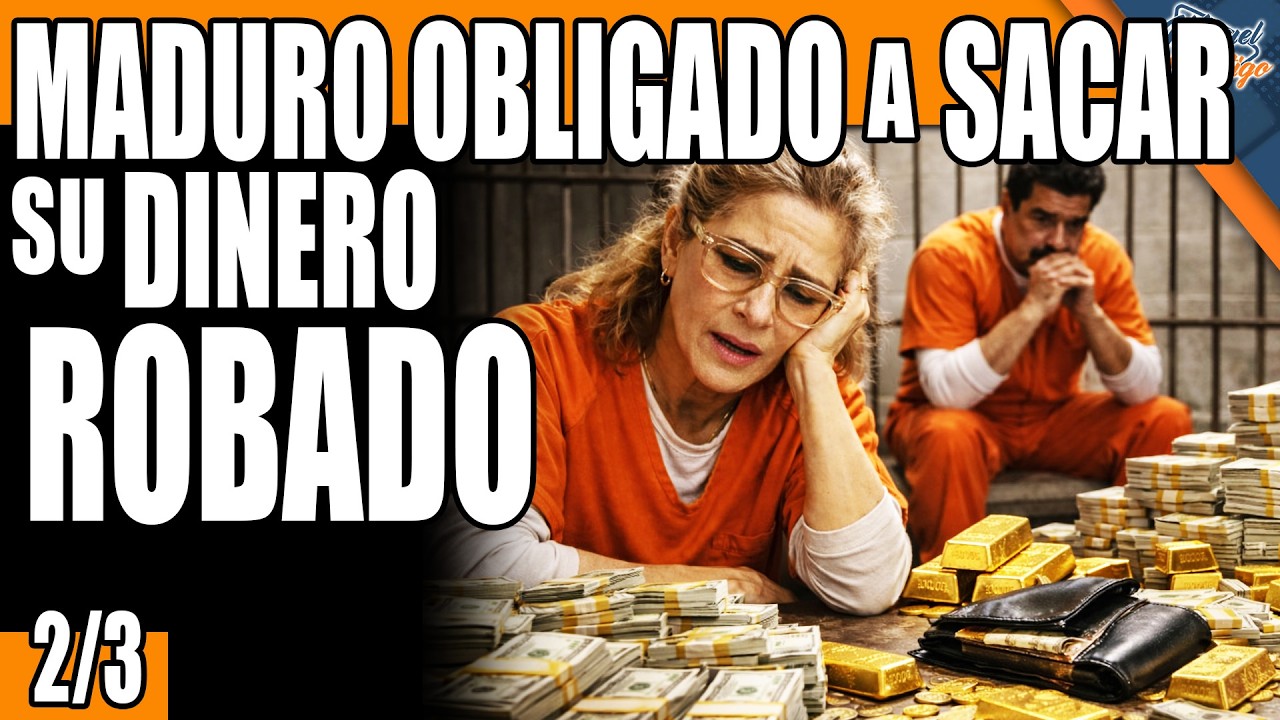 REVELAN SECRETOS DEL ORO ROBADO A LOS VENEZOLANOS | MARZO 16 | SEGMENTO 2/3