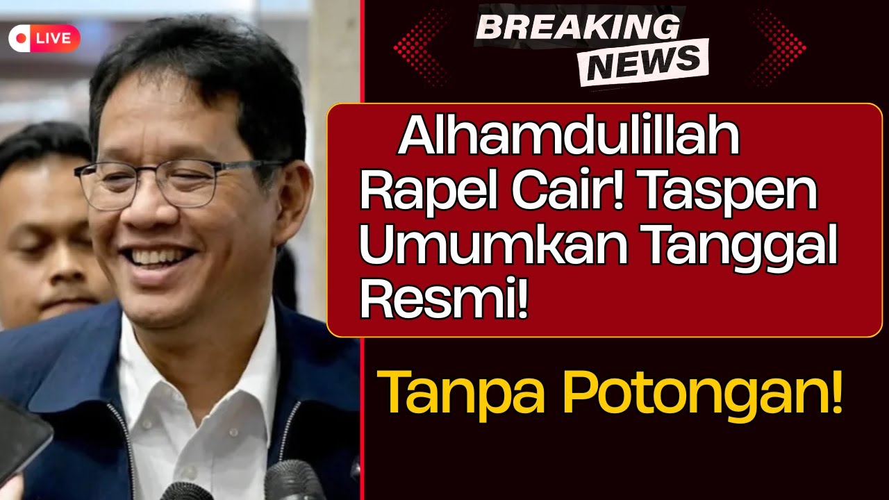 💥Taspen Umumkan Jadwal Resmi! | Rapel & Kenaikan Gaji Pensiunan Cair Mulai November 2025