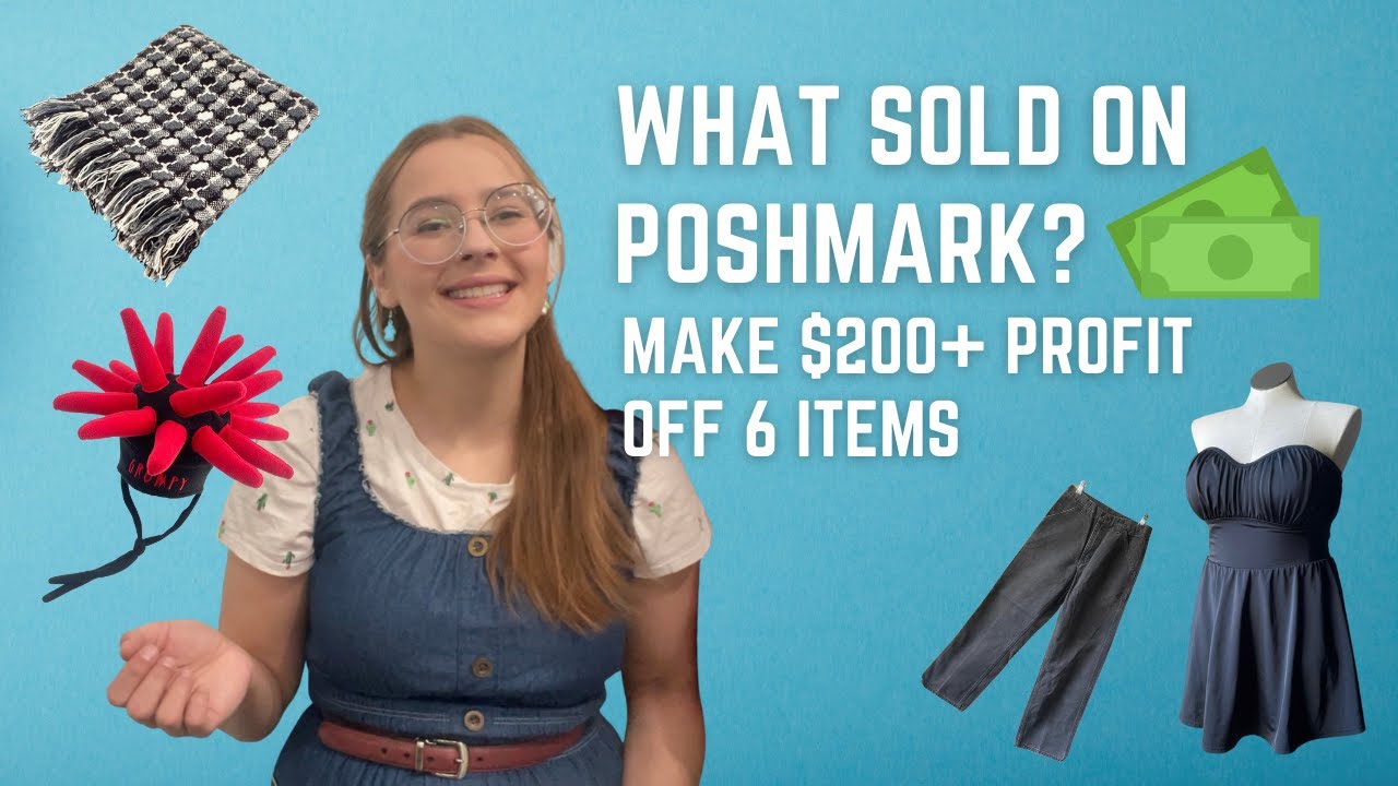 What Sold on Poshmark- 6 Items Make OVER $200 PROFIT 12/21 Reseller COG Breakdown