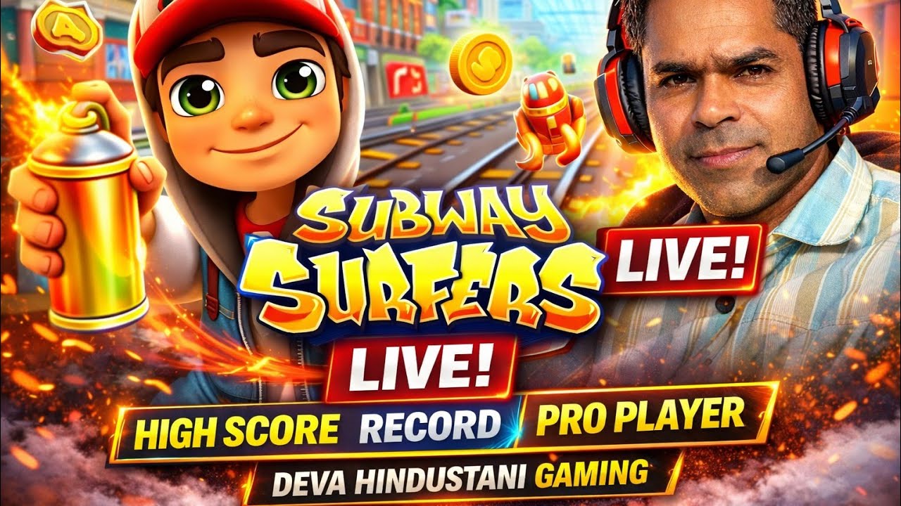 Subway Surfers Fastest Run Ever | Deva Hindustani Gaming
