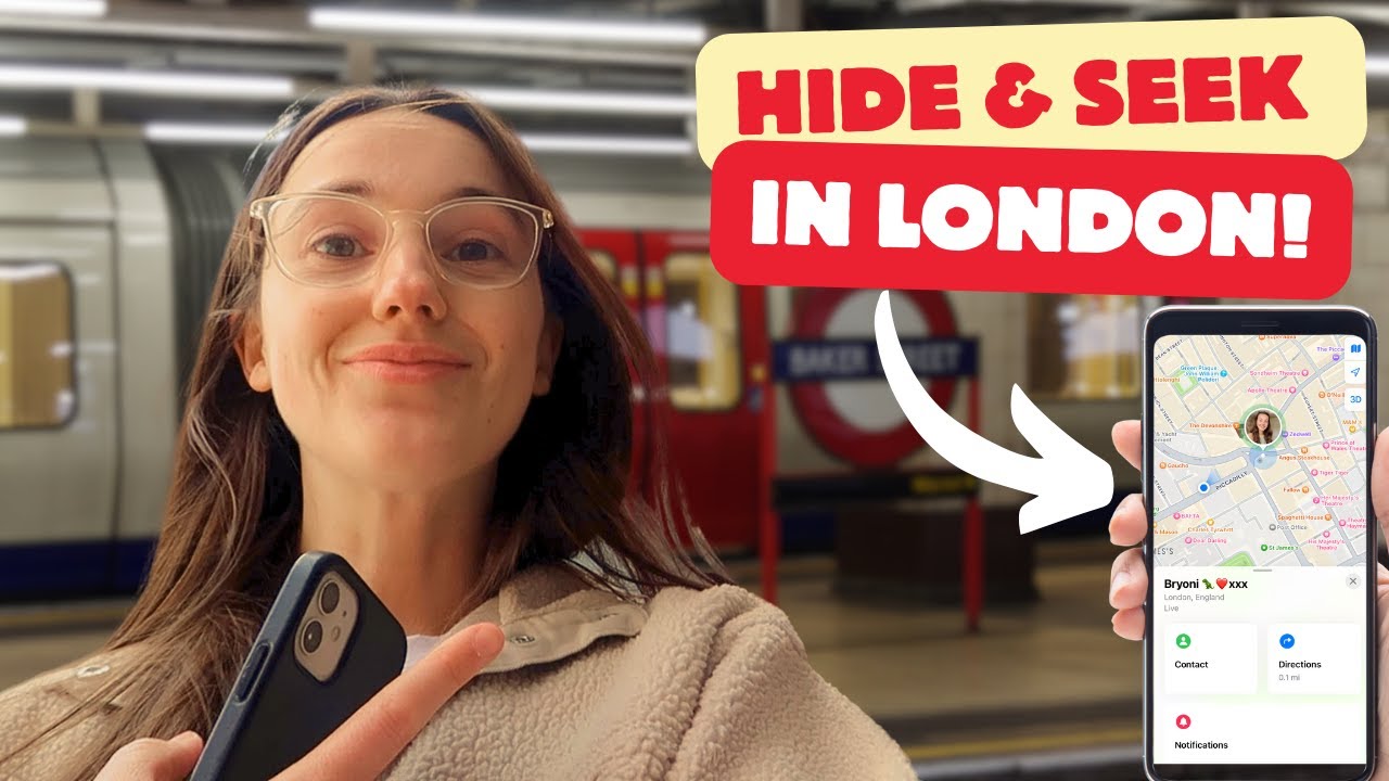 EXTREME HIDE & SEEK IN LONDON | Hunted Challenge | Boyfriend VS. Girlfriend Challenge