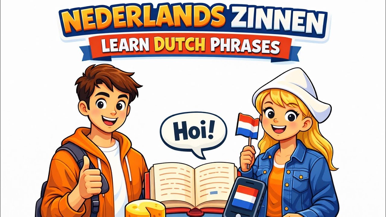 Learn Dutch English for beginners,nederlands leren zinnen 3