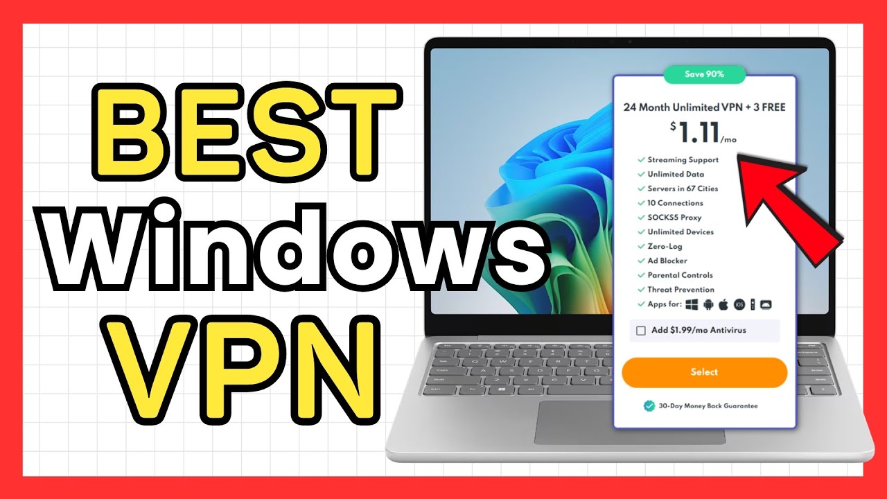5 Best VPNs for Windows PC & Laptop in 2026 (Tested & Ranked)