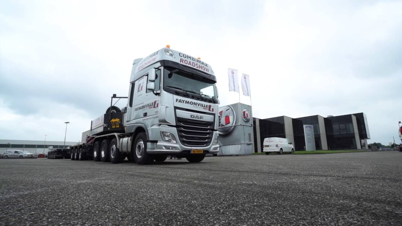Faymonville CombiMAX bewijst efficiency op Roadshow!
