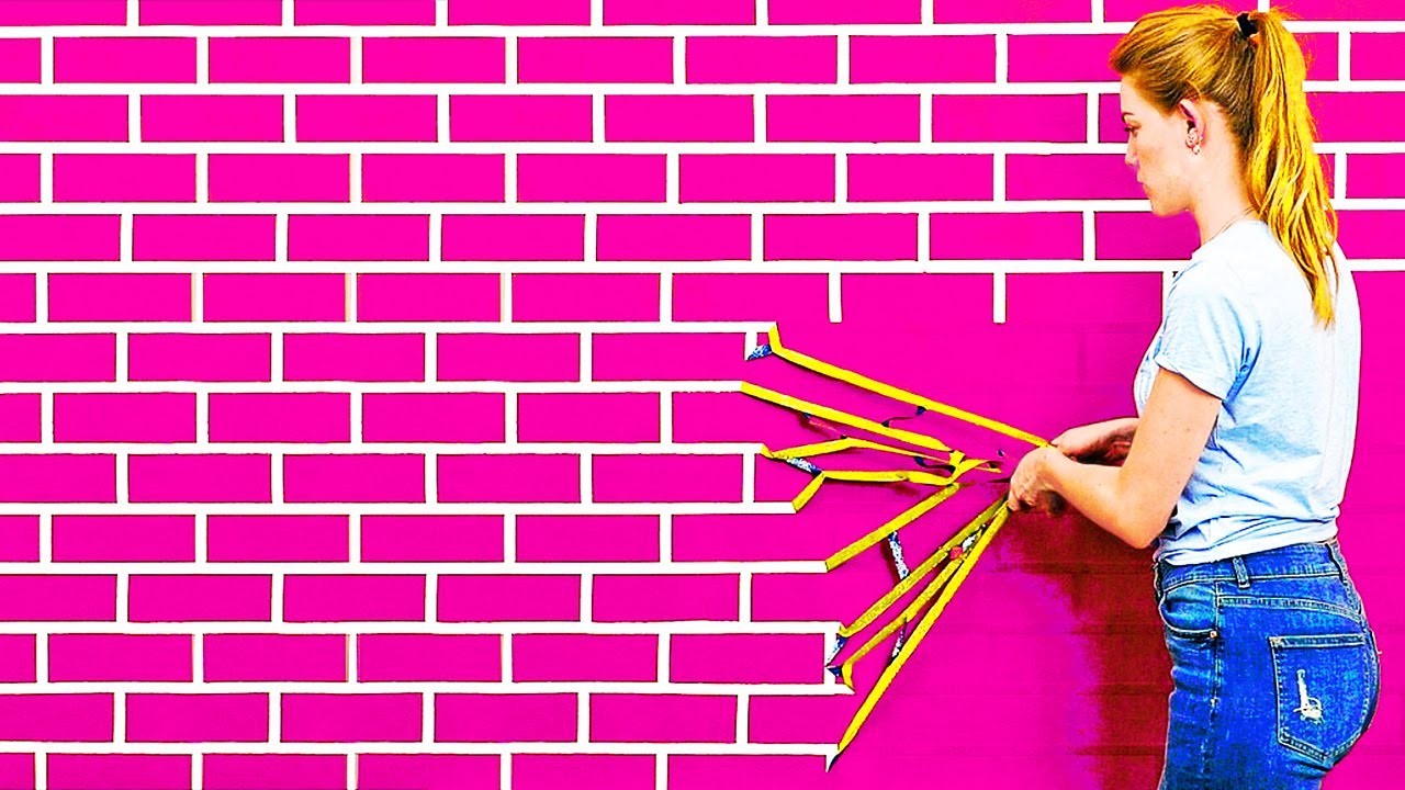 25 CREATIVE WALL PAINTING HACKS AND DESIGN IDEAS