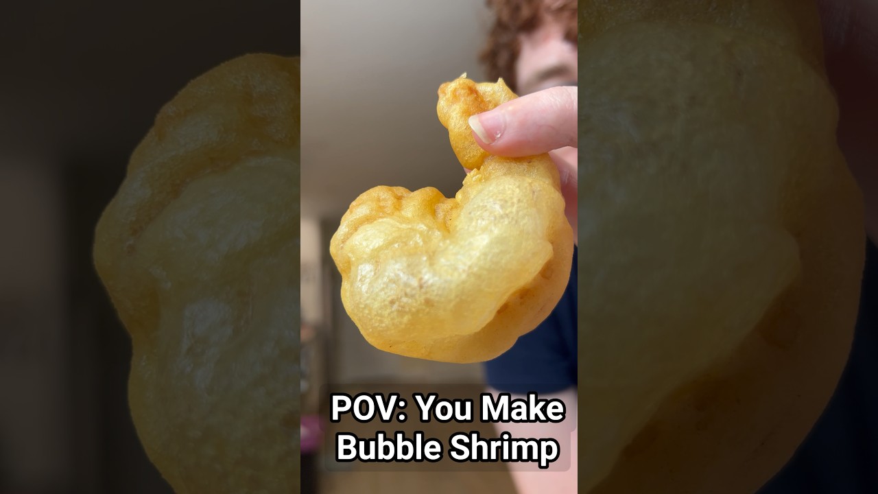 Лучший способ приготовить креветки | Bubble Shrimp