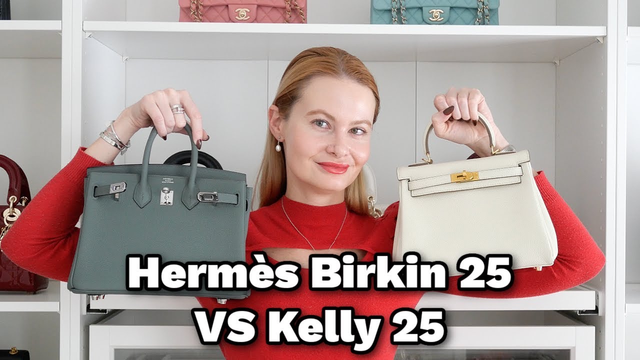 Hermès Birkin 25 против Kelly 25 🤔 || Какую сумку выбрать?
