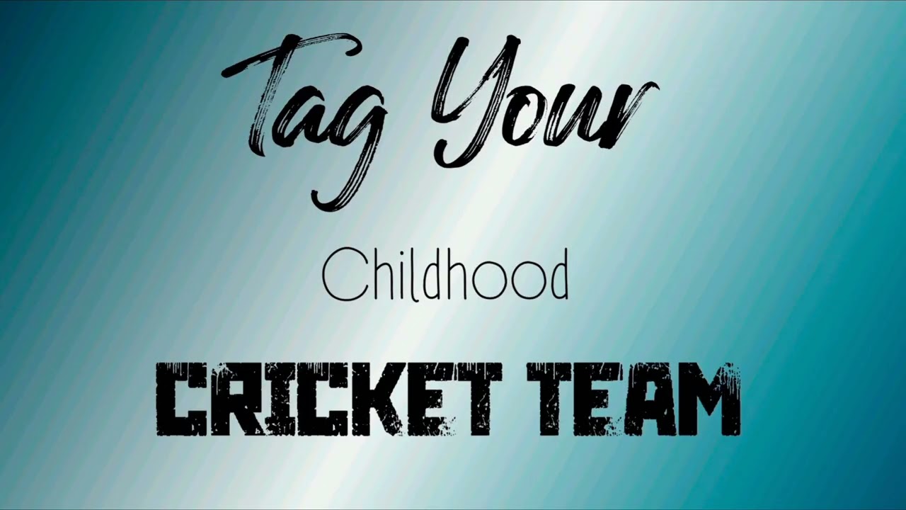 Mention your #childhood #Cricket teammates! #cricketlovers #viralreels 