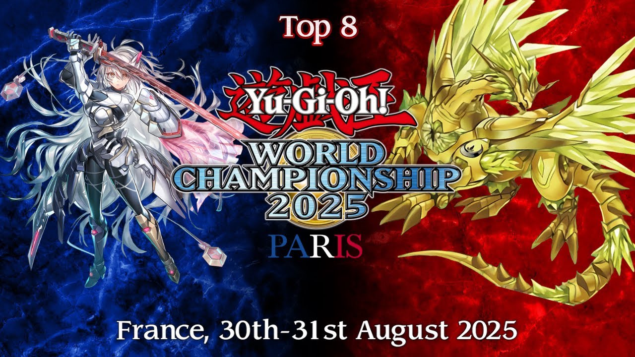 WORLD CHAMPIONSHIP PARIS │ Sky Striker VS Crystron K9 │ Top 8 Yu-Gi-Oh! August 2025