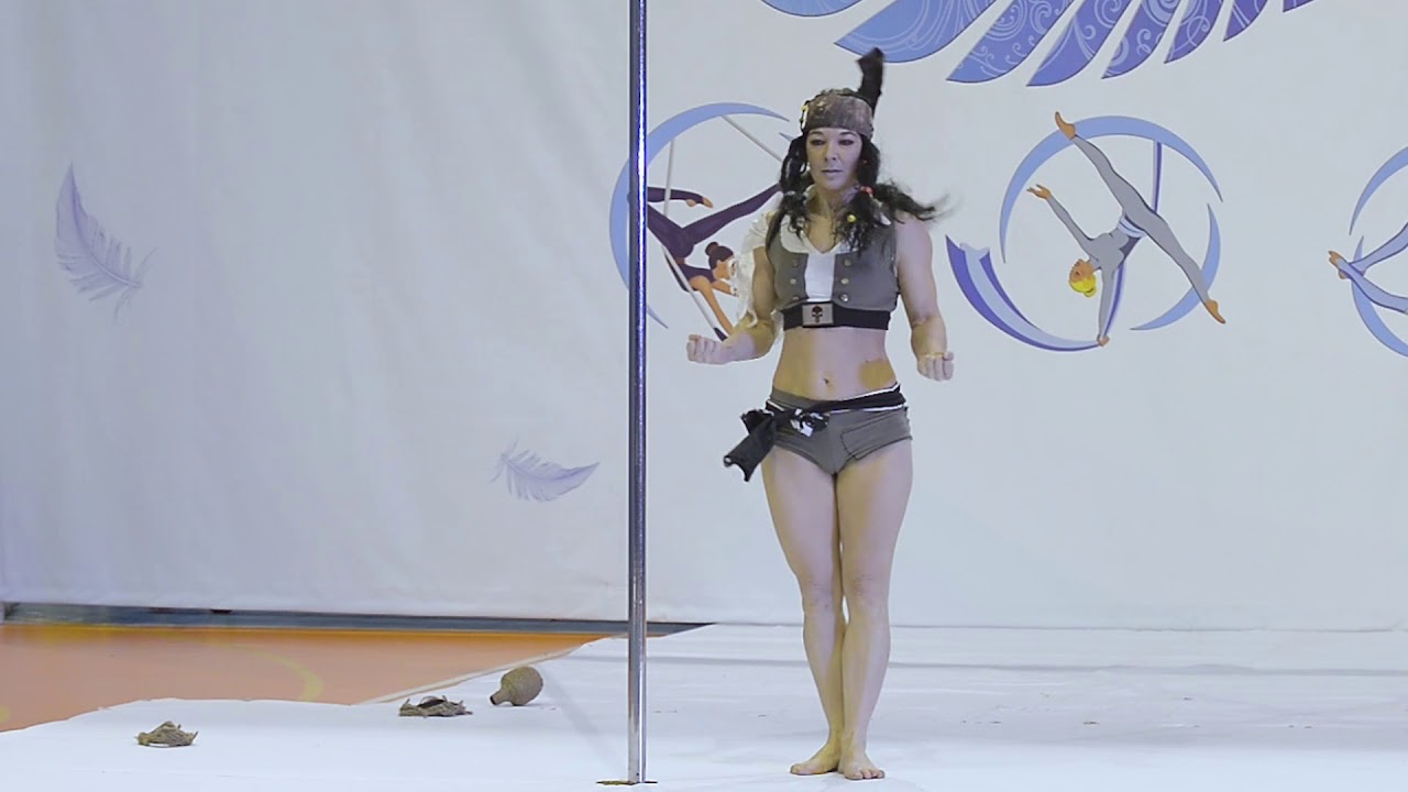 Анна Снег (Джек Воробей) Pole Art (1 место)
