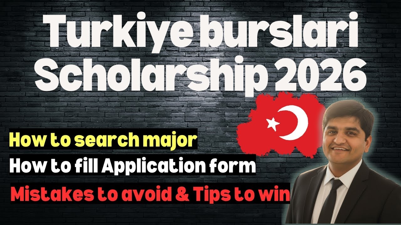 Turkiye burslari Scholarship 2026 for Bachelors, MS, PhD