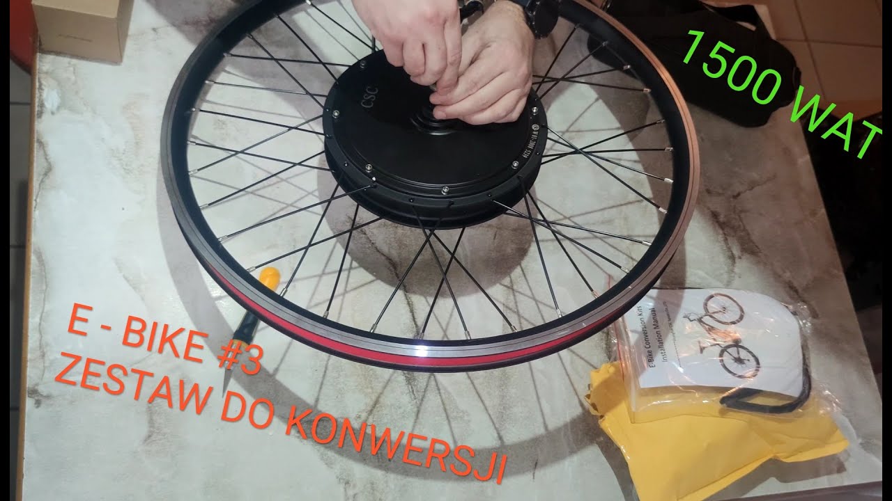 E - BIKE #3 ZESTAW DO KONWERSJI