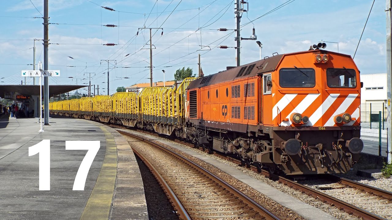 Buzinadelas de Comboios 17 | Train Horns Compilation 17