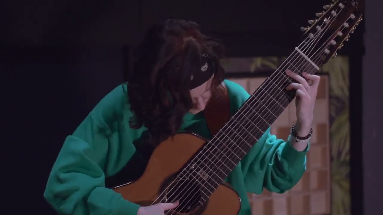 Это время еще не пришло - 10-string guitar, Official Studio Video [Marina & Decacorde]