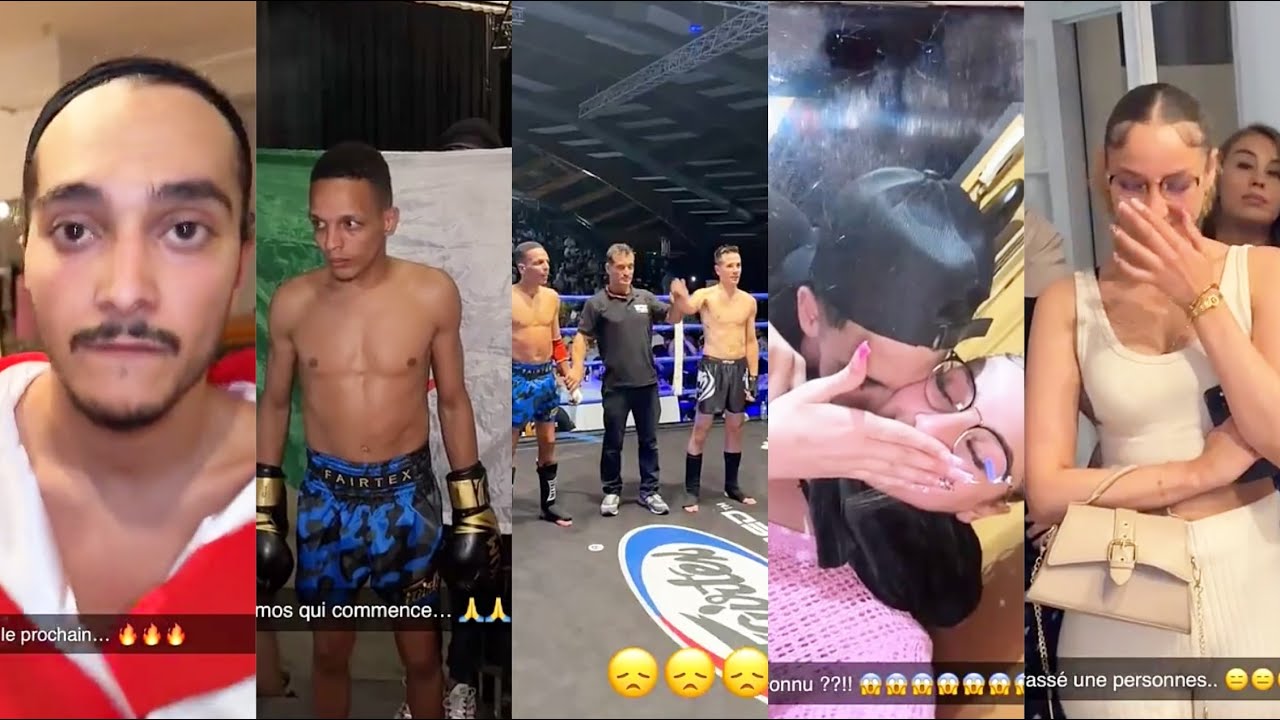 Nasdas:combat de boxe tant attendu 🥊🥊- lyna a embrasse rayane - 4bdv s en fiche - combat farah