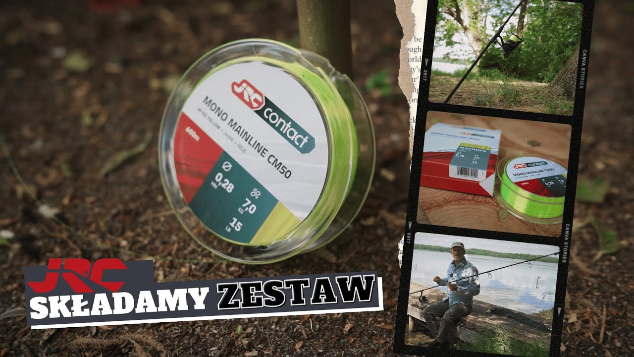 Zestaw JRC – karpiówka Cocoon, kołowrotek XTX 8000 LC, żyłka Contact Mono Mainline
