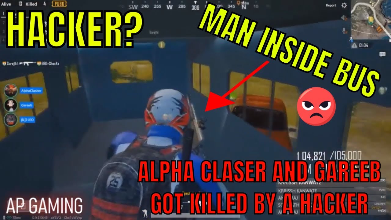 Gareeboo and Alpha Clasher Got Killed By Invisible Player😶 | Hacker? or Glitch?