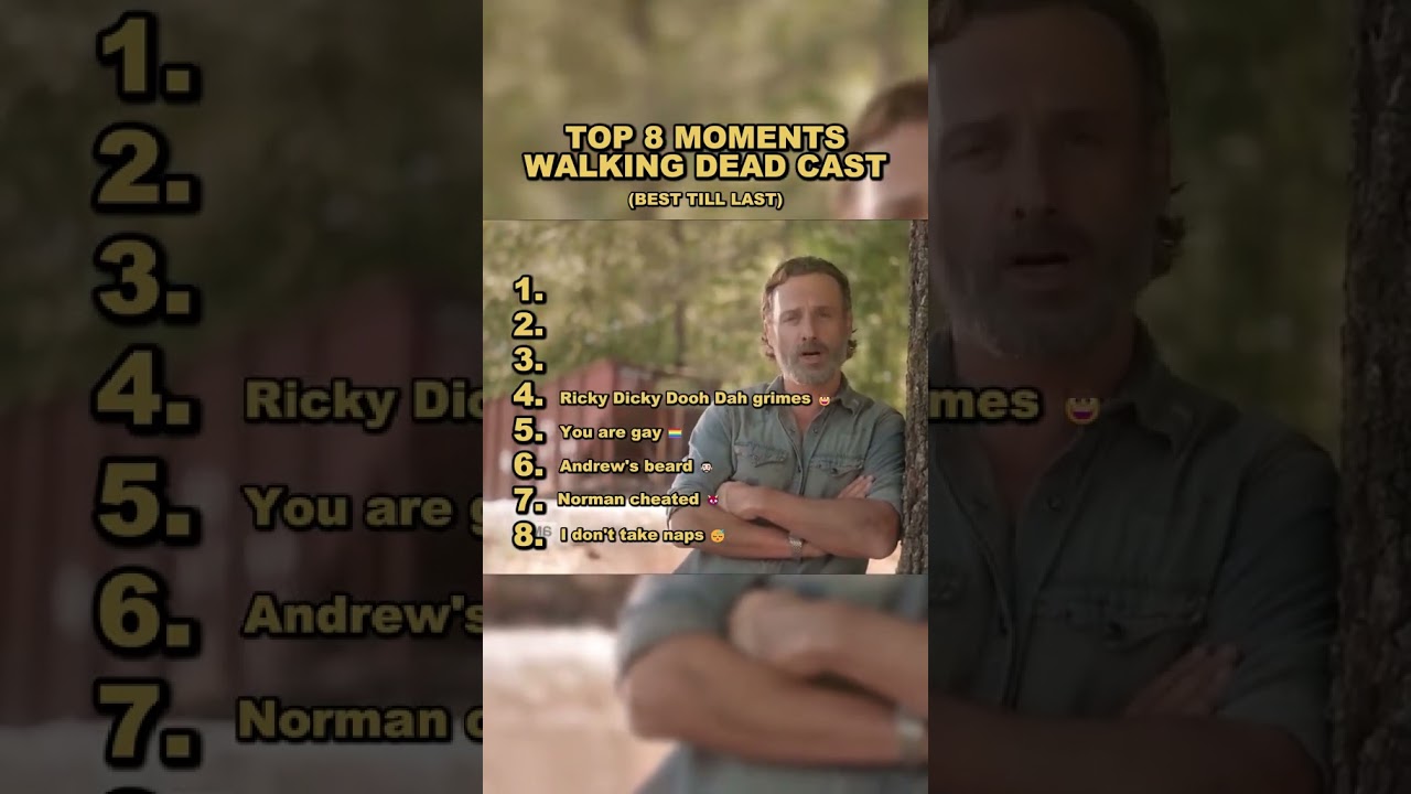 Funniest TWD cast moments  #thewalkingdead #tvshow #normanreedus #jonbernthal