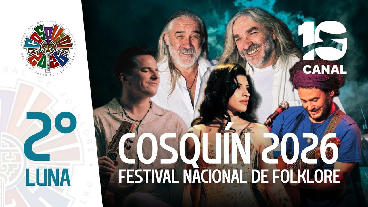 🔴 EN VIVO | FESTIVAL COSQUÍN 2026 | 2° LUNA: Dúo Coplanacu, Nahuel Pennisi, Cazzu, Raly Barrionuevo