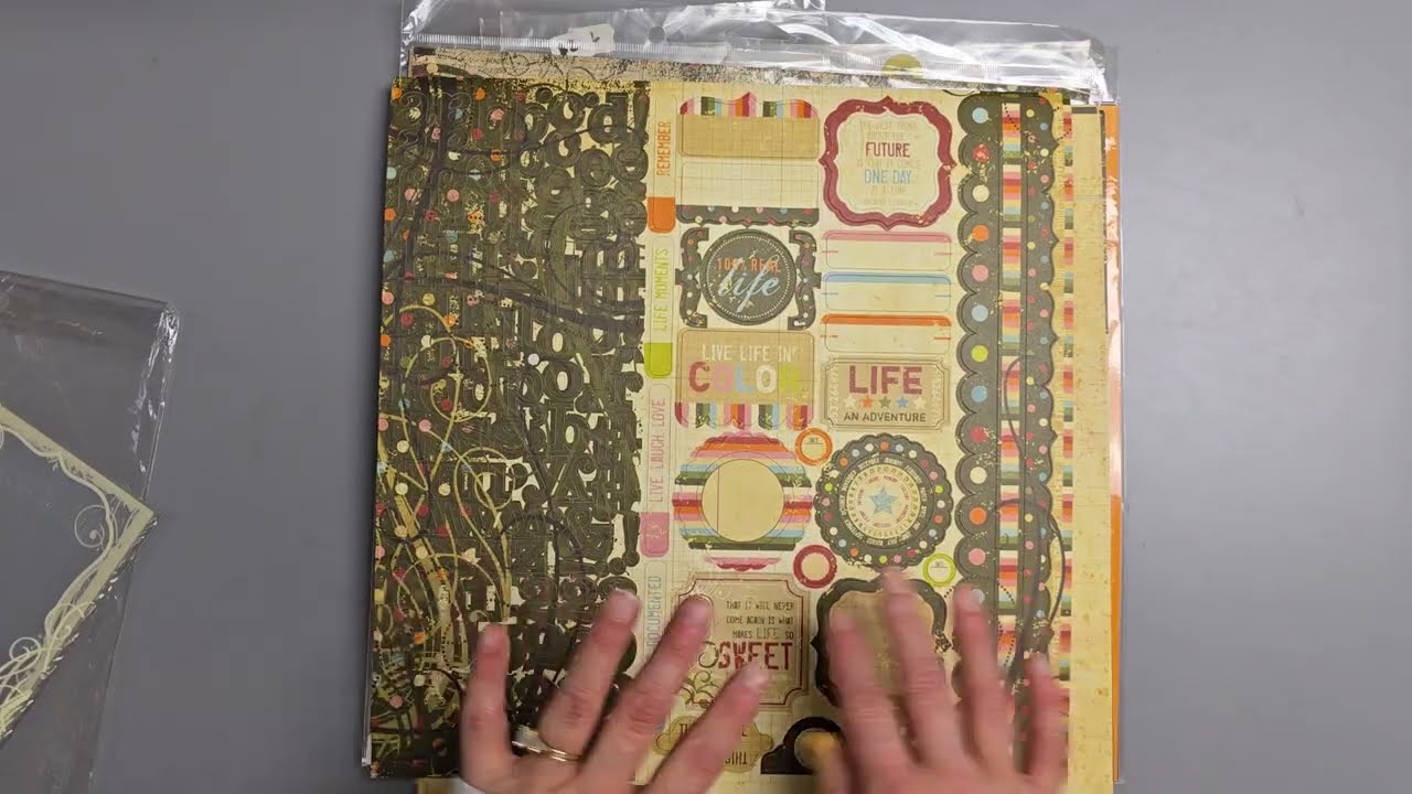 Old School Sunday: Simple Stories Stash Share