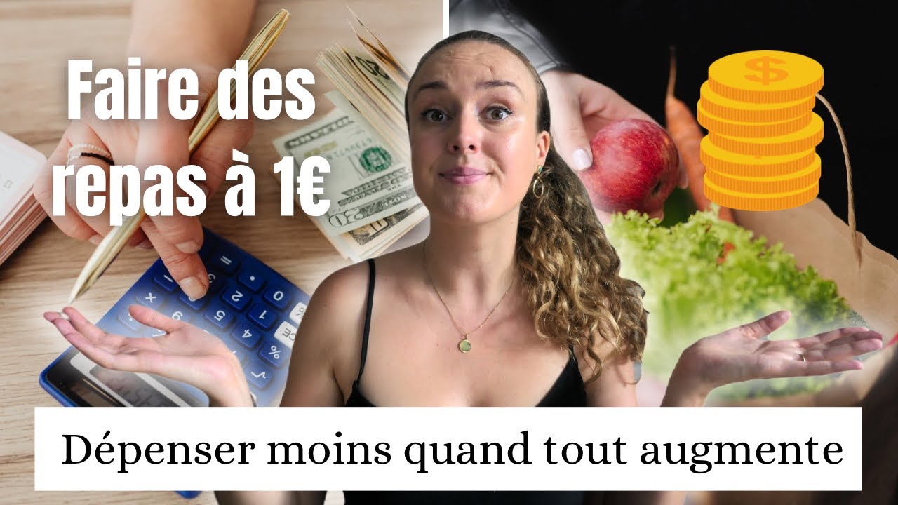 R&eacute;duire son budget courses &agrave; 1&euro; par repas | 10 ASTUCES