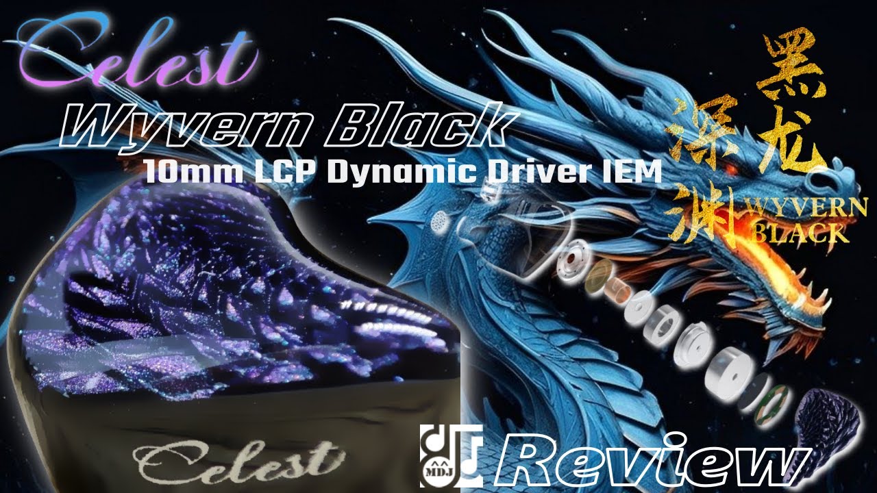 フェイスプレートのデザインに惹かれる「Kinera Celest Wyvern Black」 中華イヤフォン レビュー・音収録・波形比較