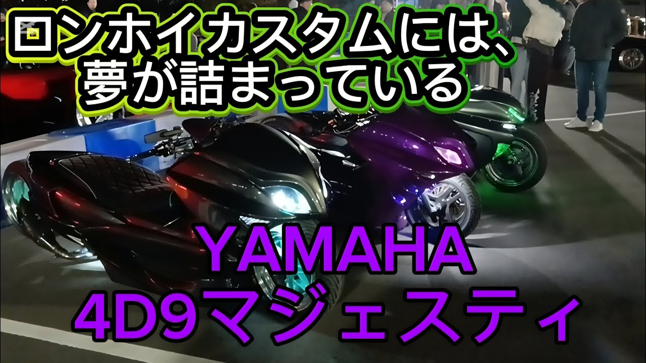 これがロンホイ 4 D 9マジェスティの楽しみ方