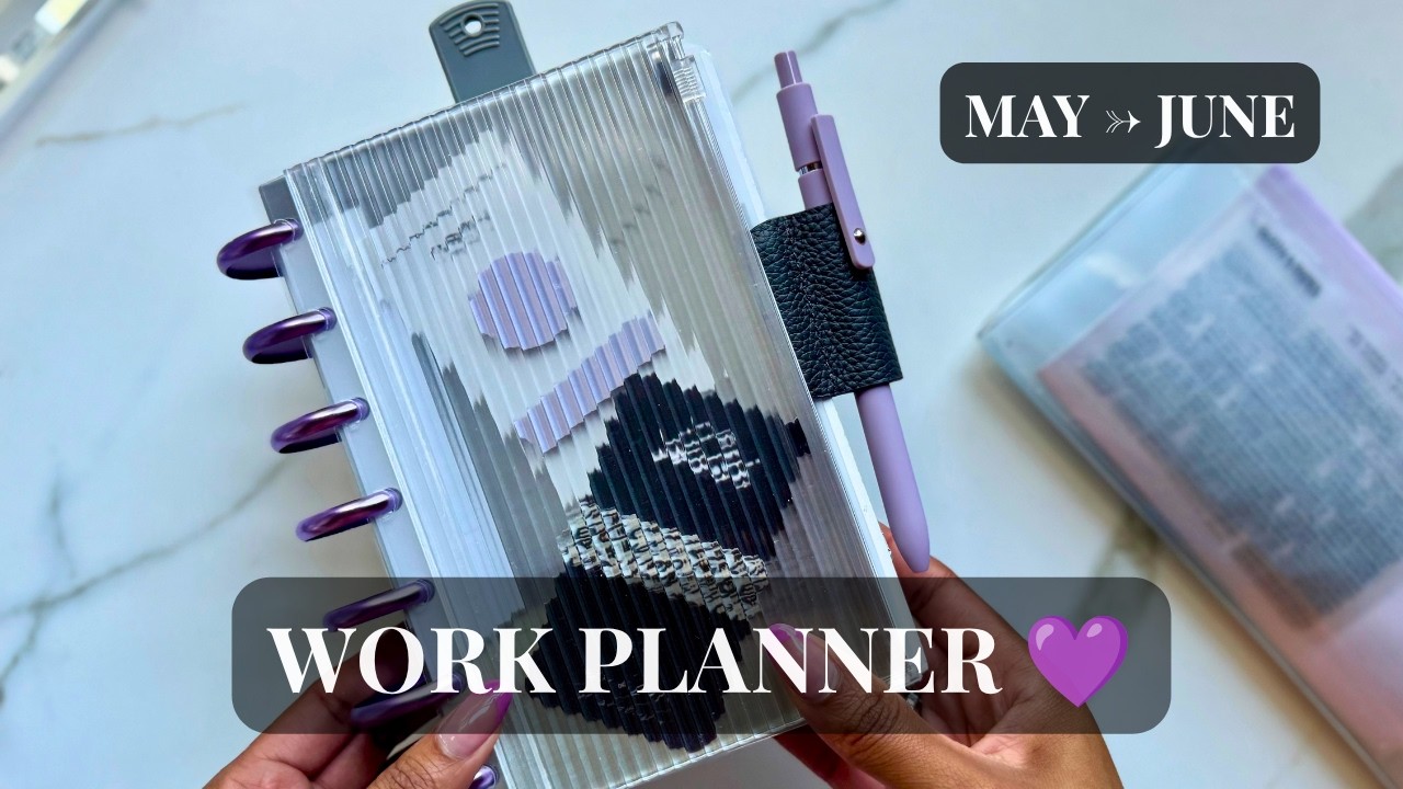 Work Planner Flip Through + Reset ✨ | HP Mini x Cloth & Paper