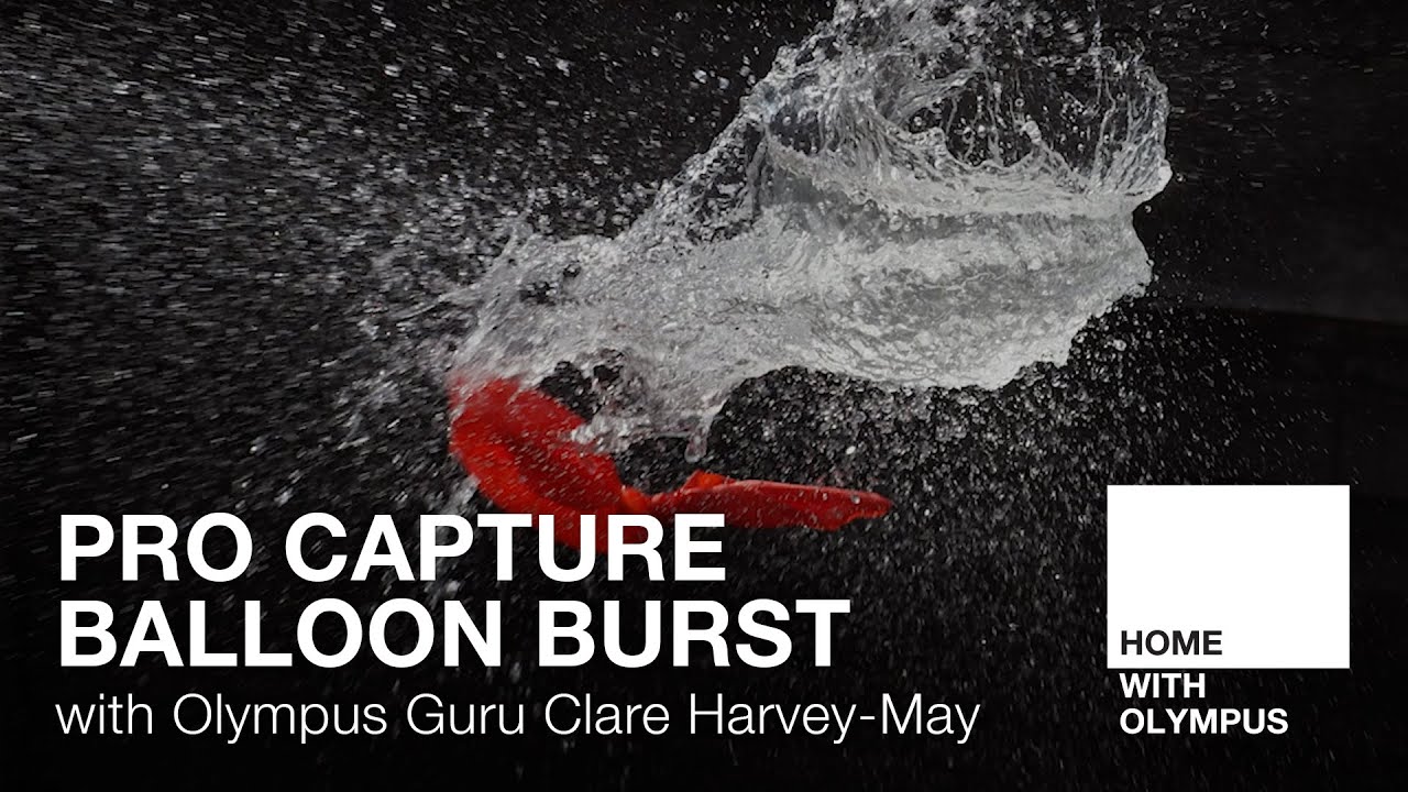 Pro Capture Balloon Burst with Olympus Guru Clare Harvey-May