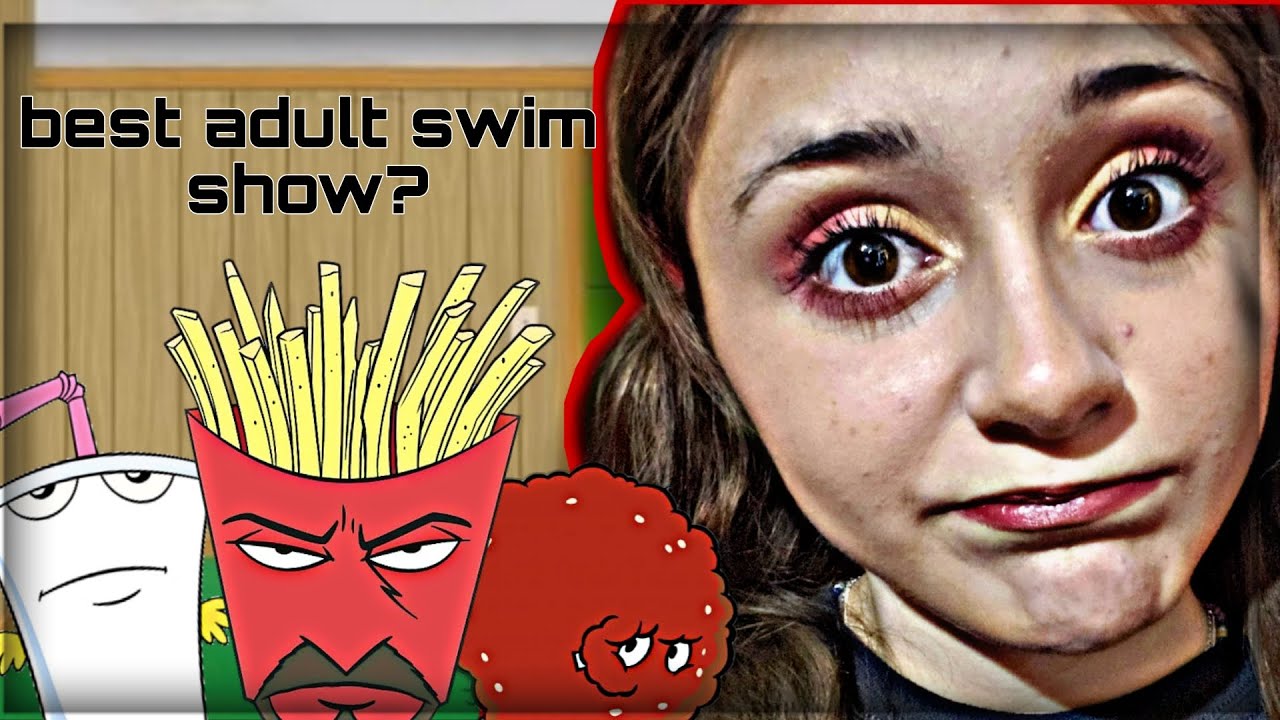 It's a very horrid video on aqua teen hunger force!