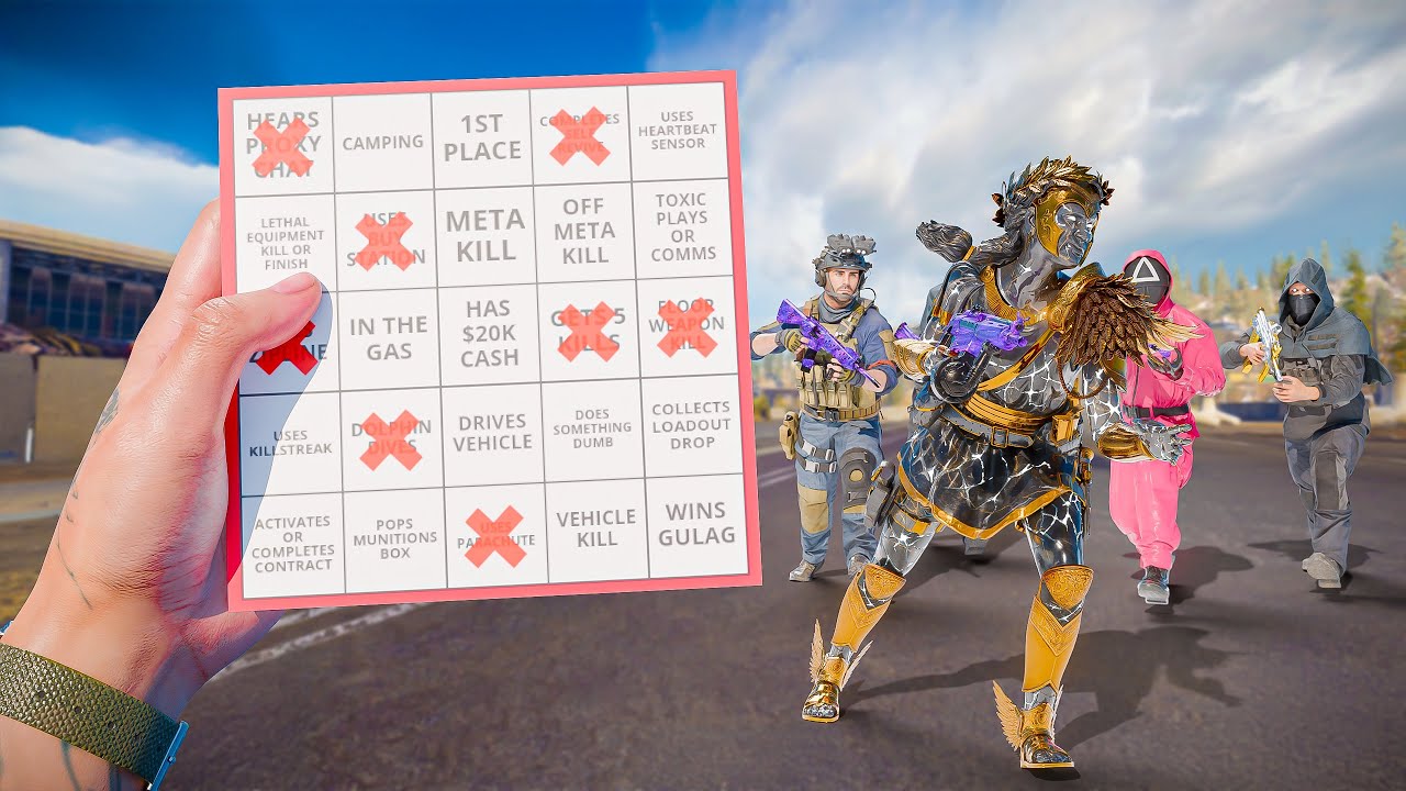 ВСЕ НАПАДАЛИ на этого игрока в WARZONE BINGO