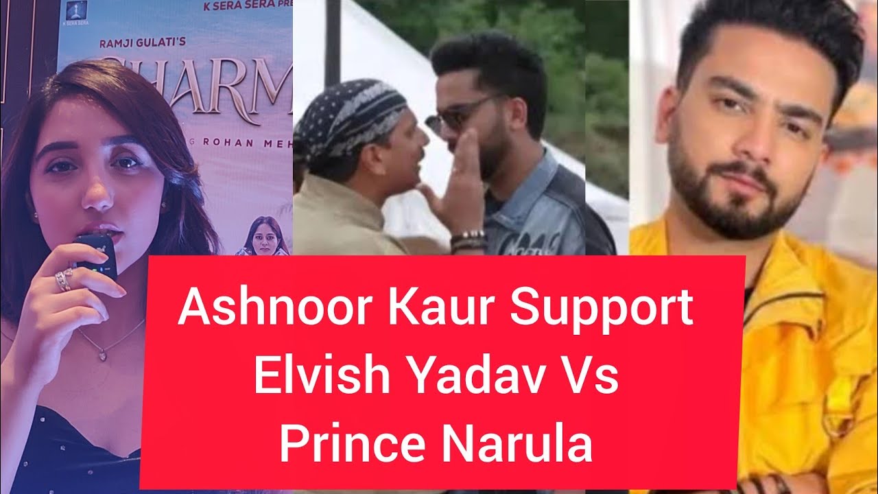Ashnoor Kaur Reaction On Rohan Mehra Song , The 50 Reality Show Elvish Yadav Vs Prince Narula Fight