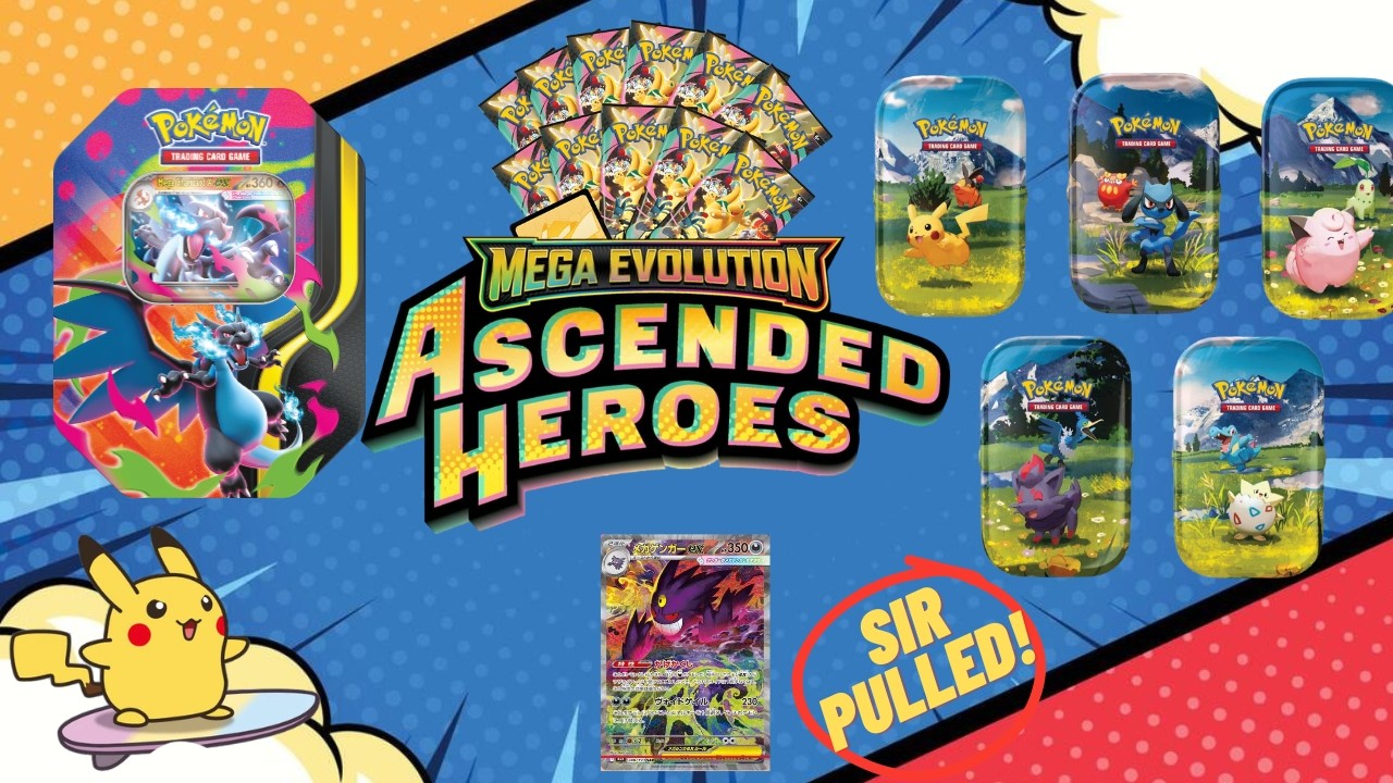Наполнены ли мини-жестяные коробки Ascended Heroes персонажами SIR? Давайте выясним!