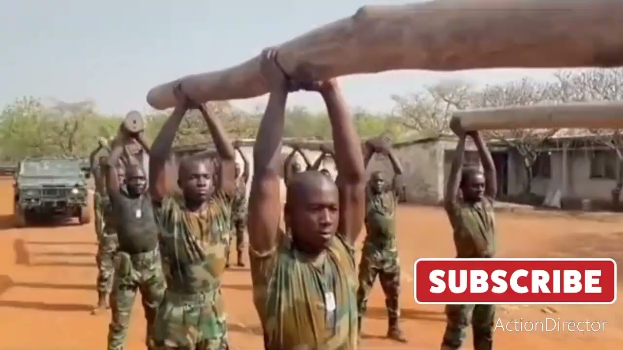 Recruits training, log race is not easy