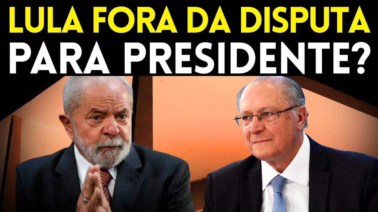 INACREDITÁVEL - PT ERRA FEIO E LULA PODE FICAR FORA DA DISPUTA COM FLÁVIO BOLSONARO ALCKIMIN JÁ ERA