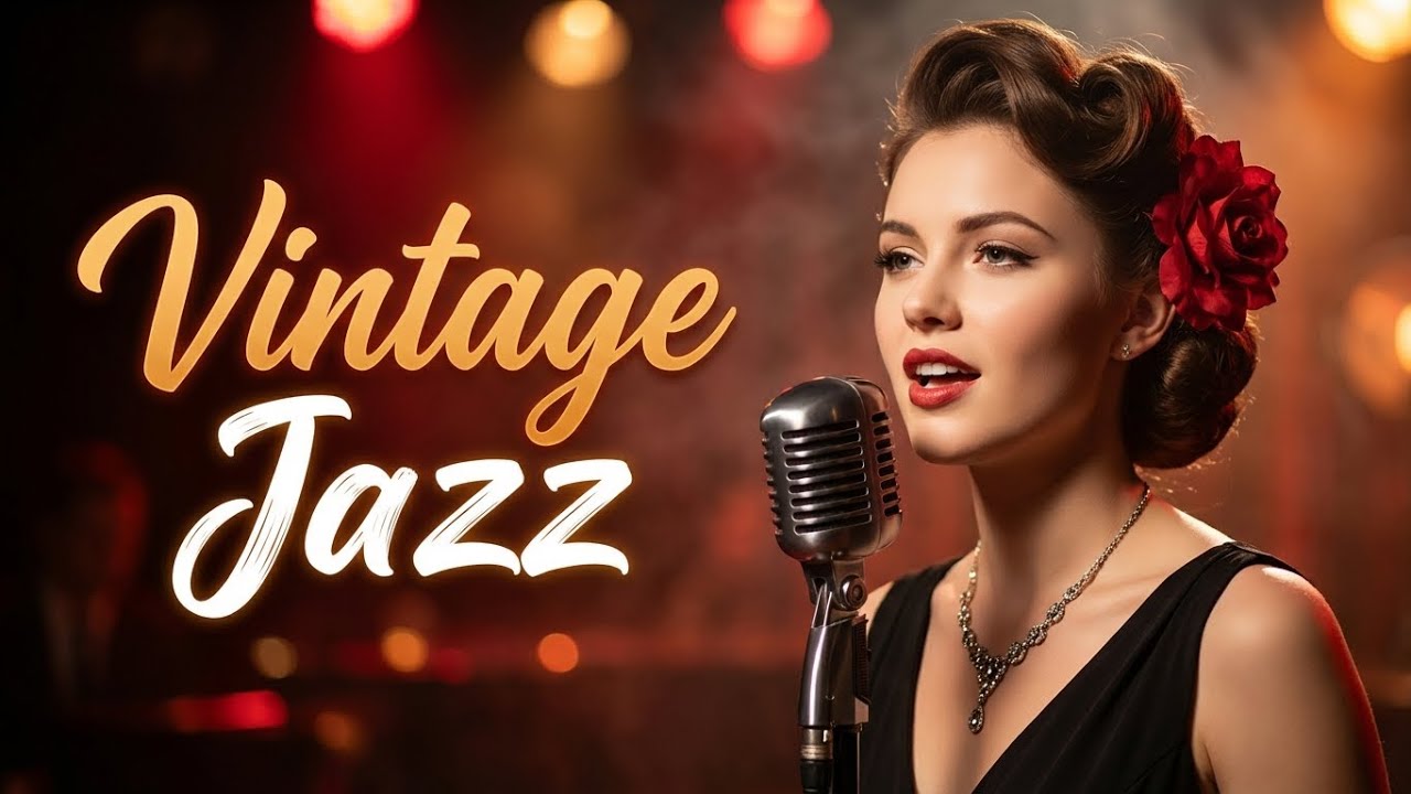 Travel Back to the 1930s Jazz Café ☕ Vintage Swing & Classic Jazz Vibes