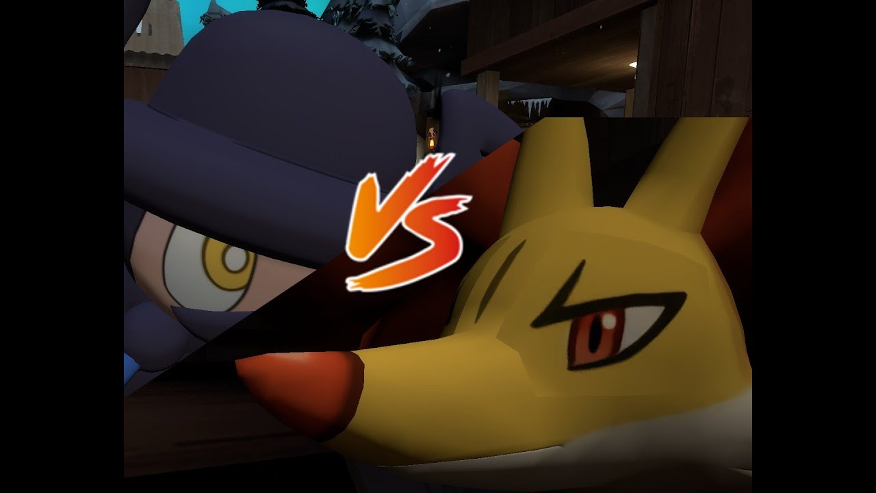 [SFM] Delphox Vs Mr.Rime