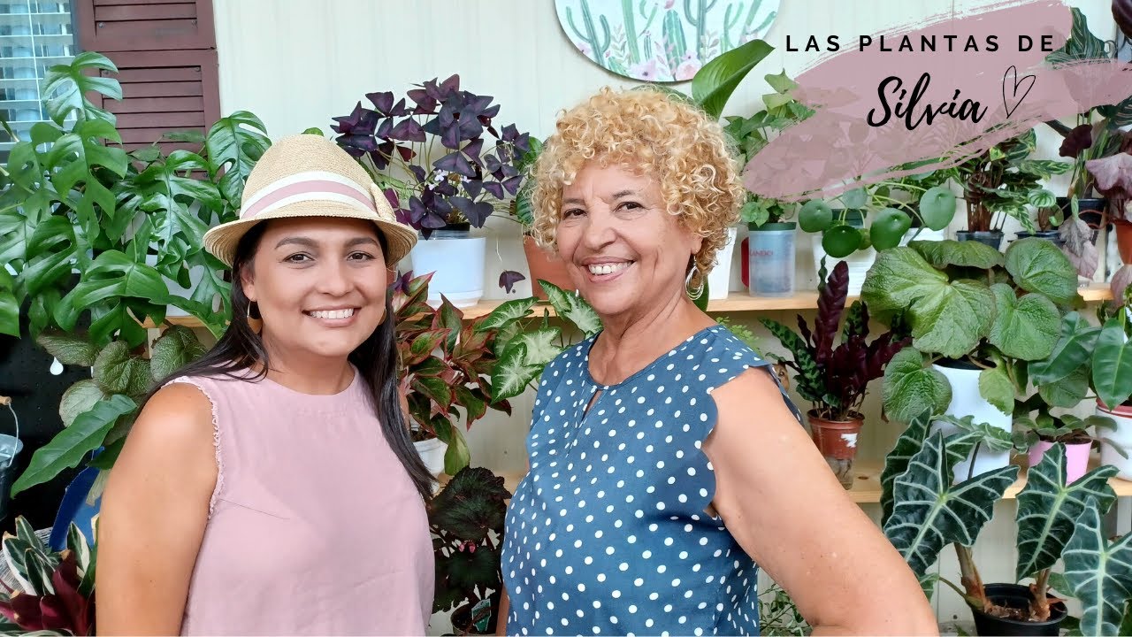 Tour por las plantas de Silvia, nos cuenta su secreto...