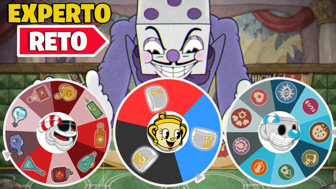 El Reto de la Ruleta en Experto - Cuphead