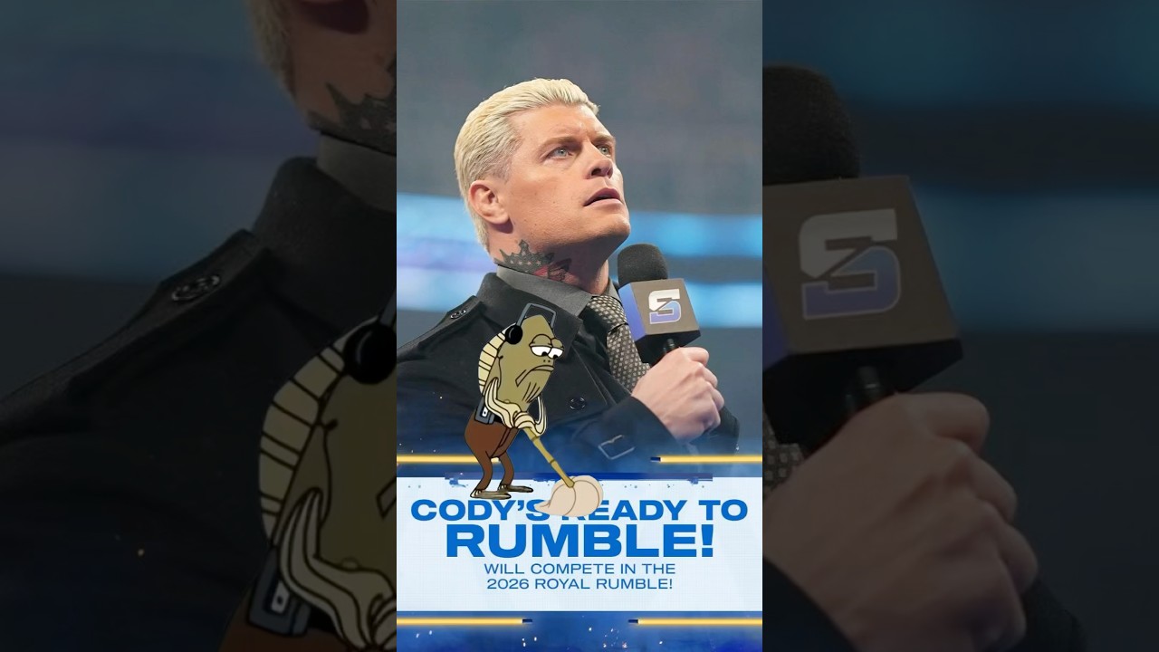 WWE Fans reaction to Cody Rhodes entering the 2026 Royal Rumble ￼