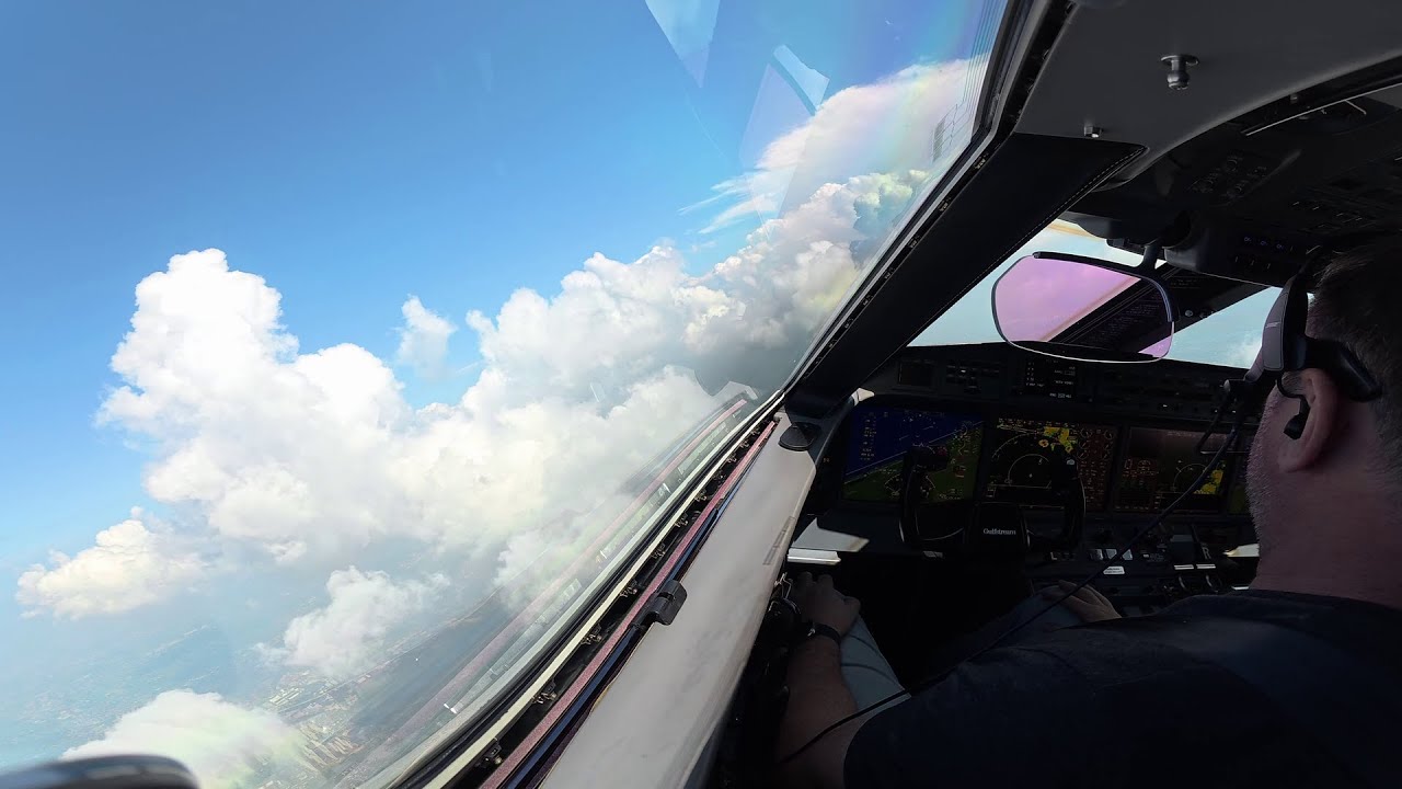 Landing Hangzhou, China (ZSHC/HGH) - Gulfstream G650