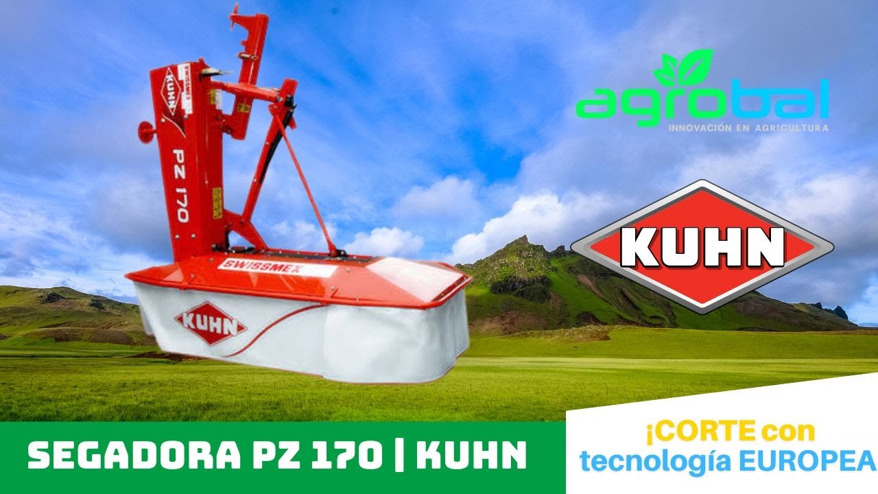 SEGADORA PZ 170 | KUHN🌱 | ¡CORTE con tecnología EUROPEA!🇫🇷