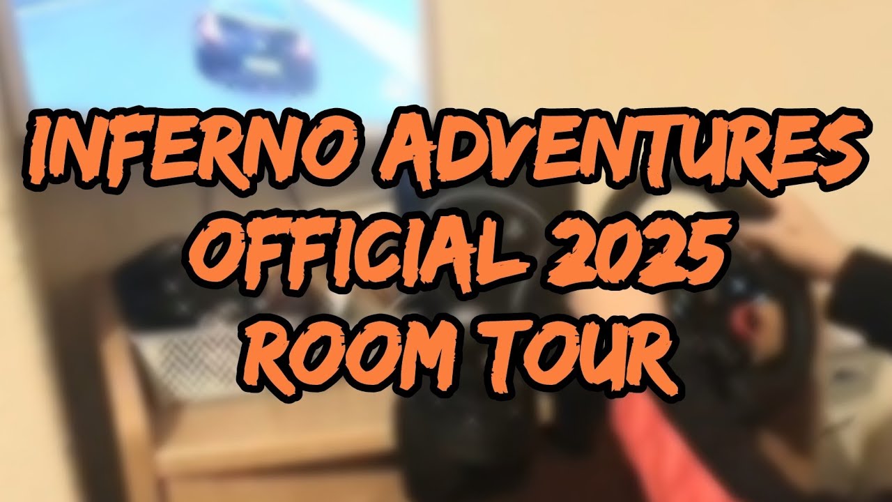 OUR OFFICIAL 2025 ROOM TOUR!! | Inferno Adventures