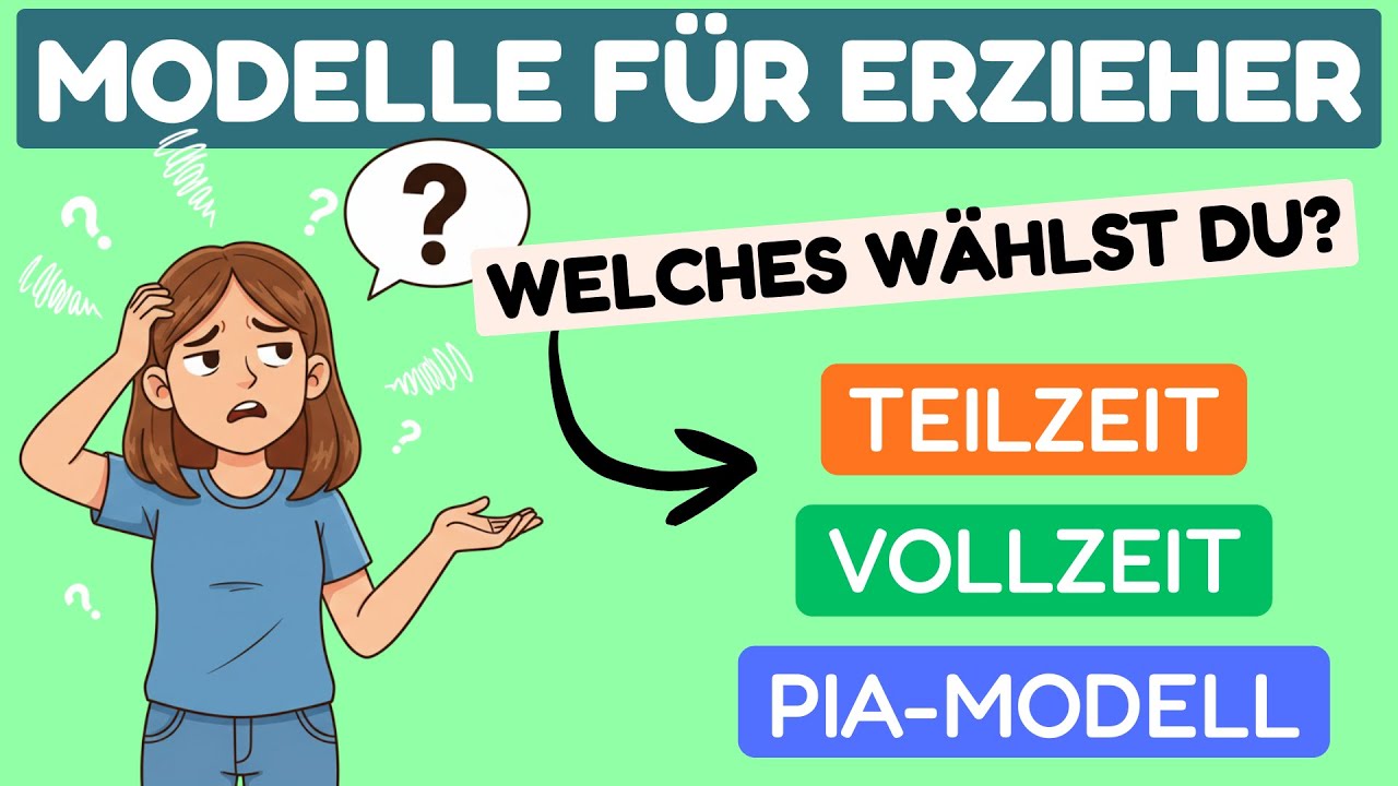 Erzieher-Ausbildung | Teilzeit, Vollzeit oder das PIA-Modell?