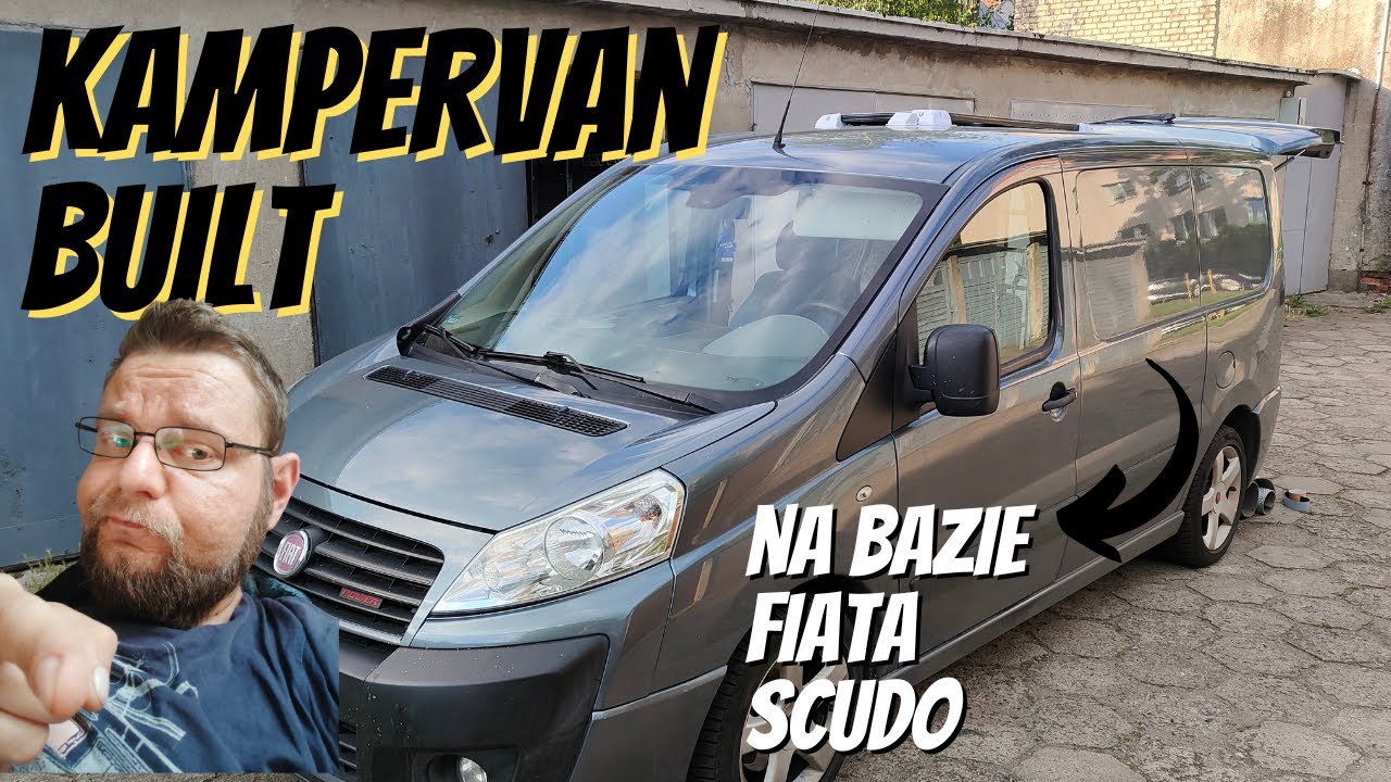 Budowa CamperVana na bazie blaszaka - Fiat Scudo. Prosty projekt za niewielkie pieniądze! #vanlife