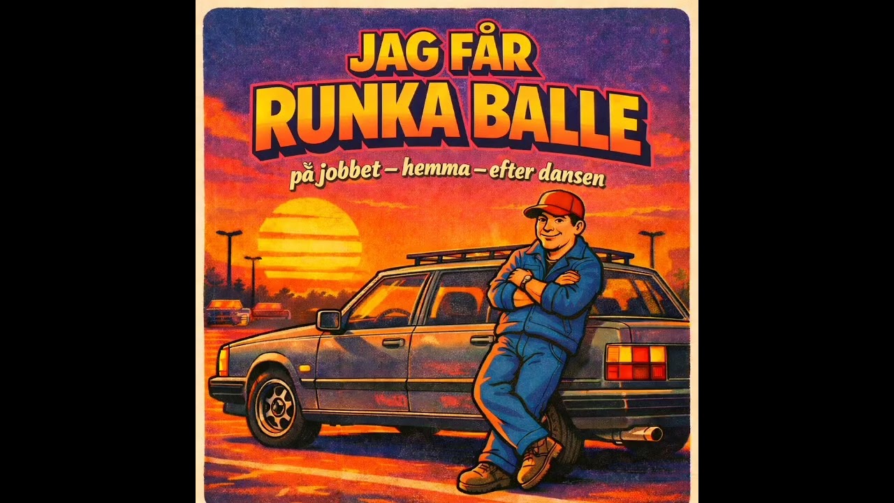 Jag får Runka balle på jobbet hemma efter dansen 